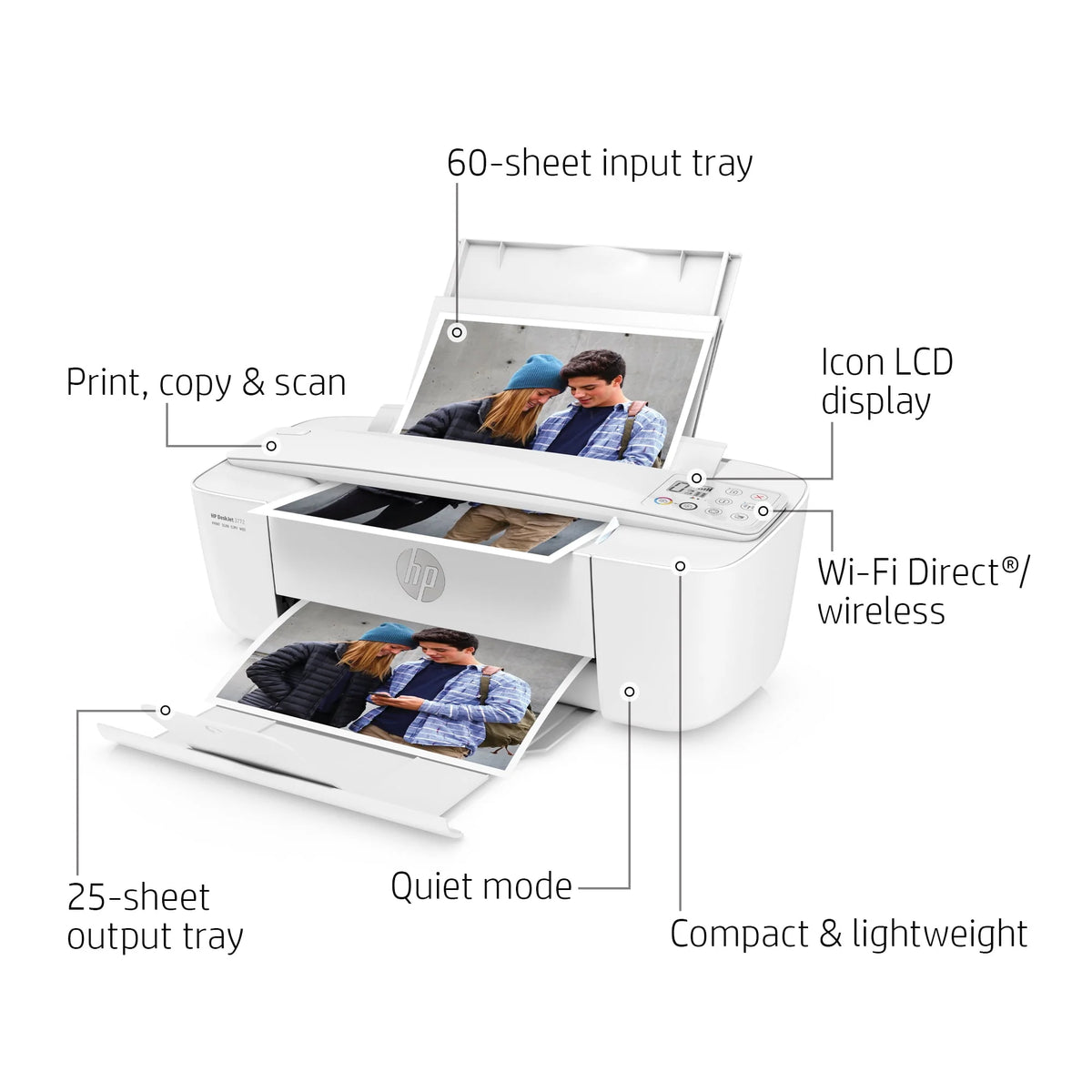 Wireless Color Inkjet All-in-One Printer E272
