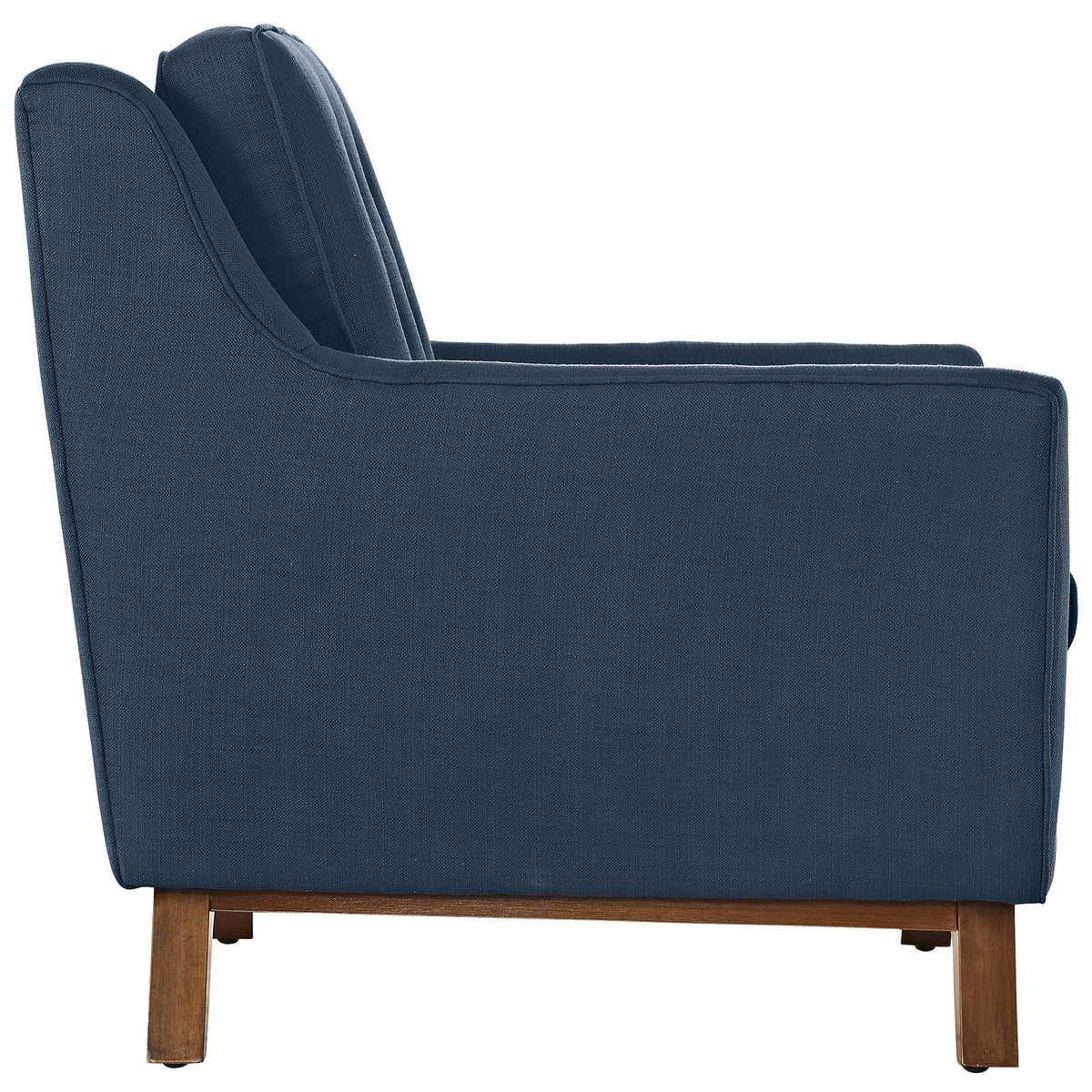 Navy Blue Fabric Sofa Set I7283