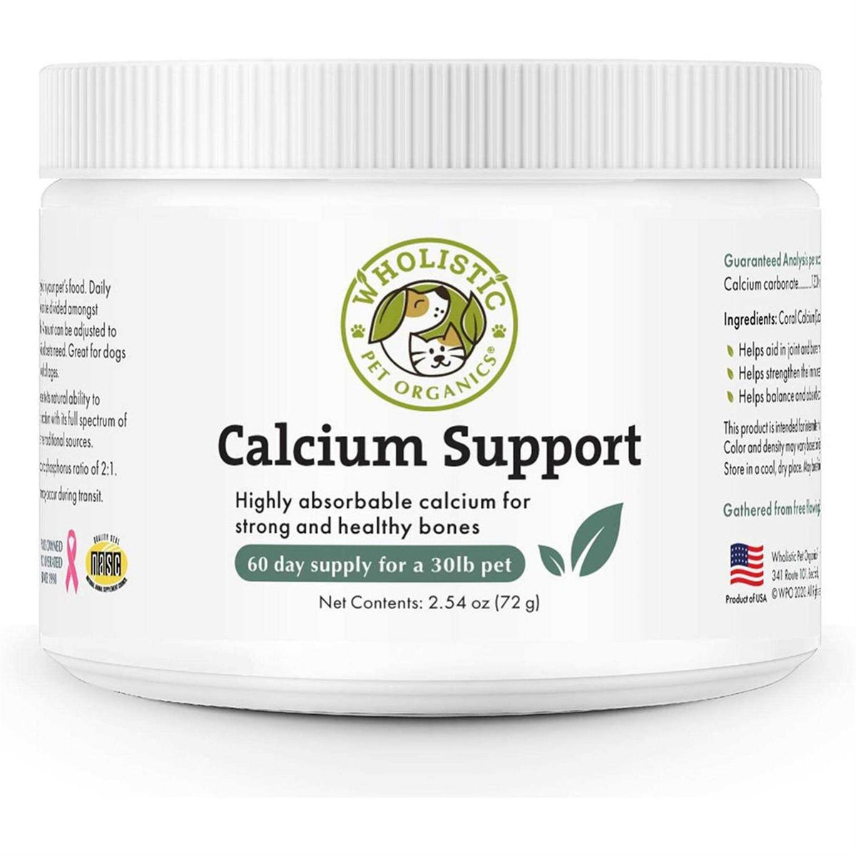 Calcium Support Pet Supplement K962