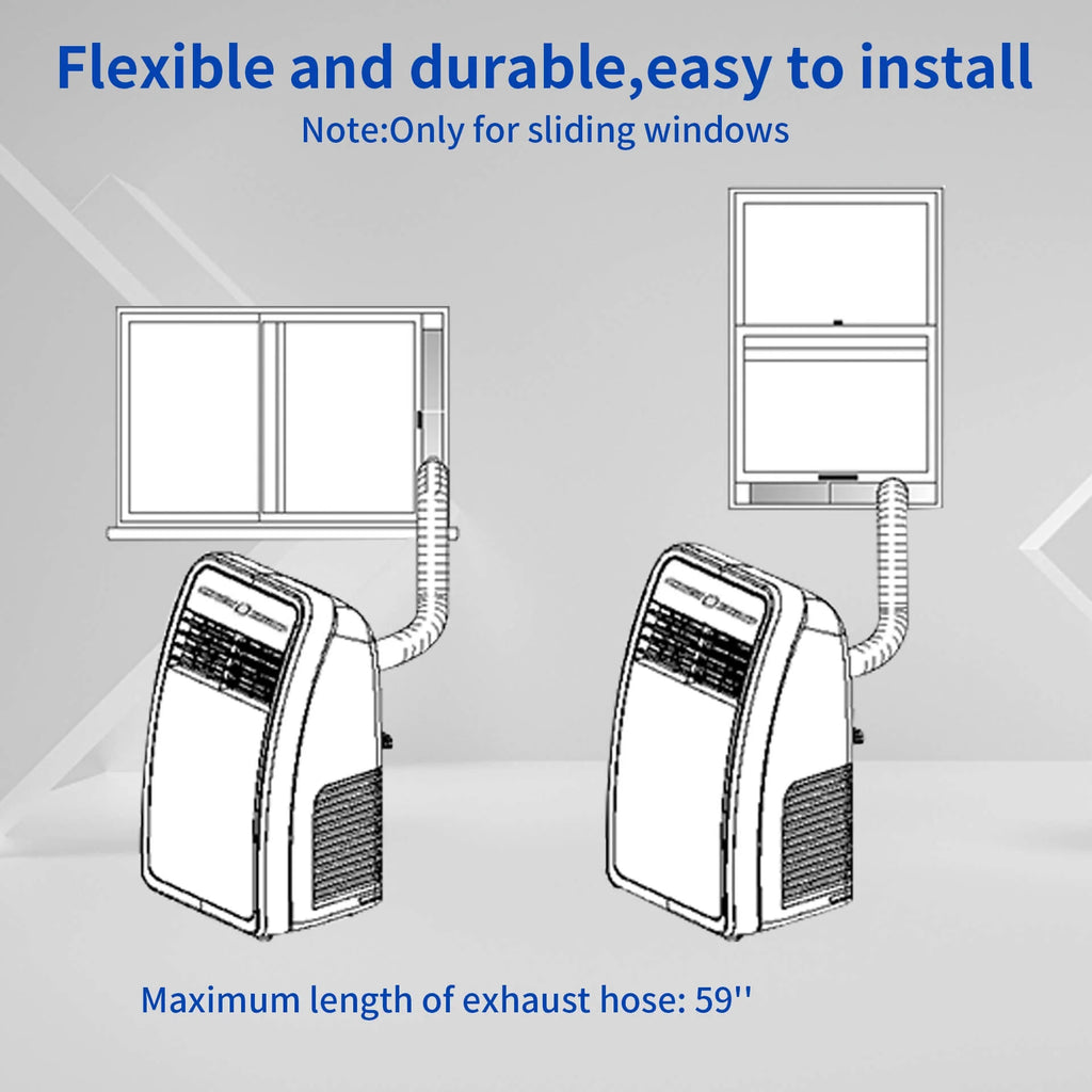6400BTU 3-in-1 Portable Air Conditioner with Remote Control F2695
