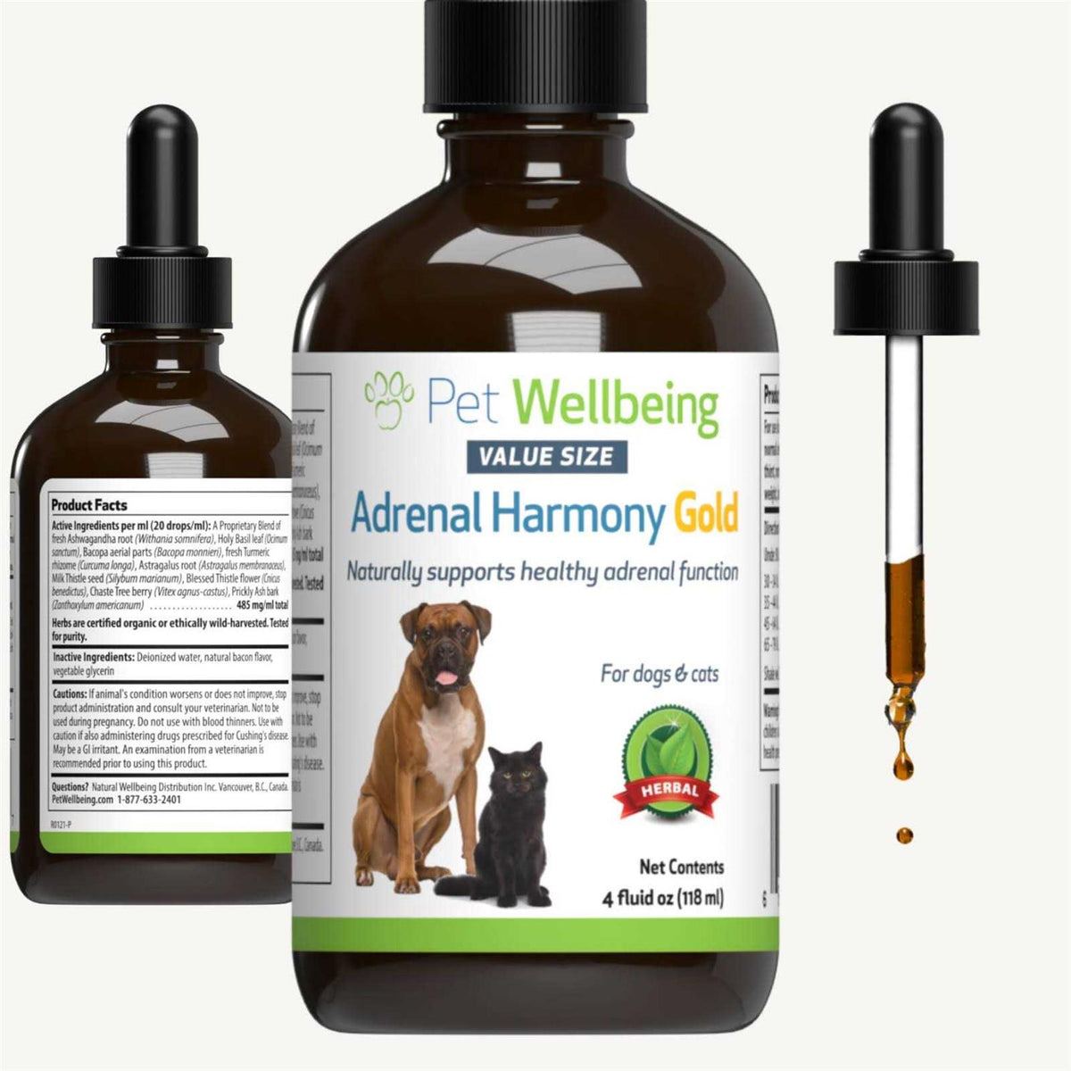 Adrenal Harmony Gold for Dogs E56462